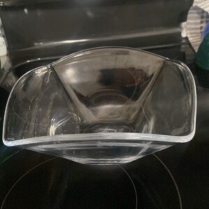 Signed Simon Pearce Woodbury handblown Bowl Handmade in USA